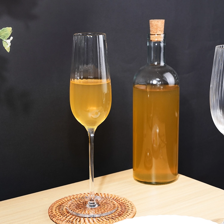 Ly sáo sâm panh 250ml dành cho các lễ kỷ niệm đáng nhớ và các sự kiện đặc biệt-Cốc thủy tinh sang trọng tinh tế 1