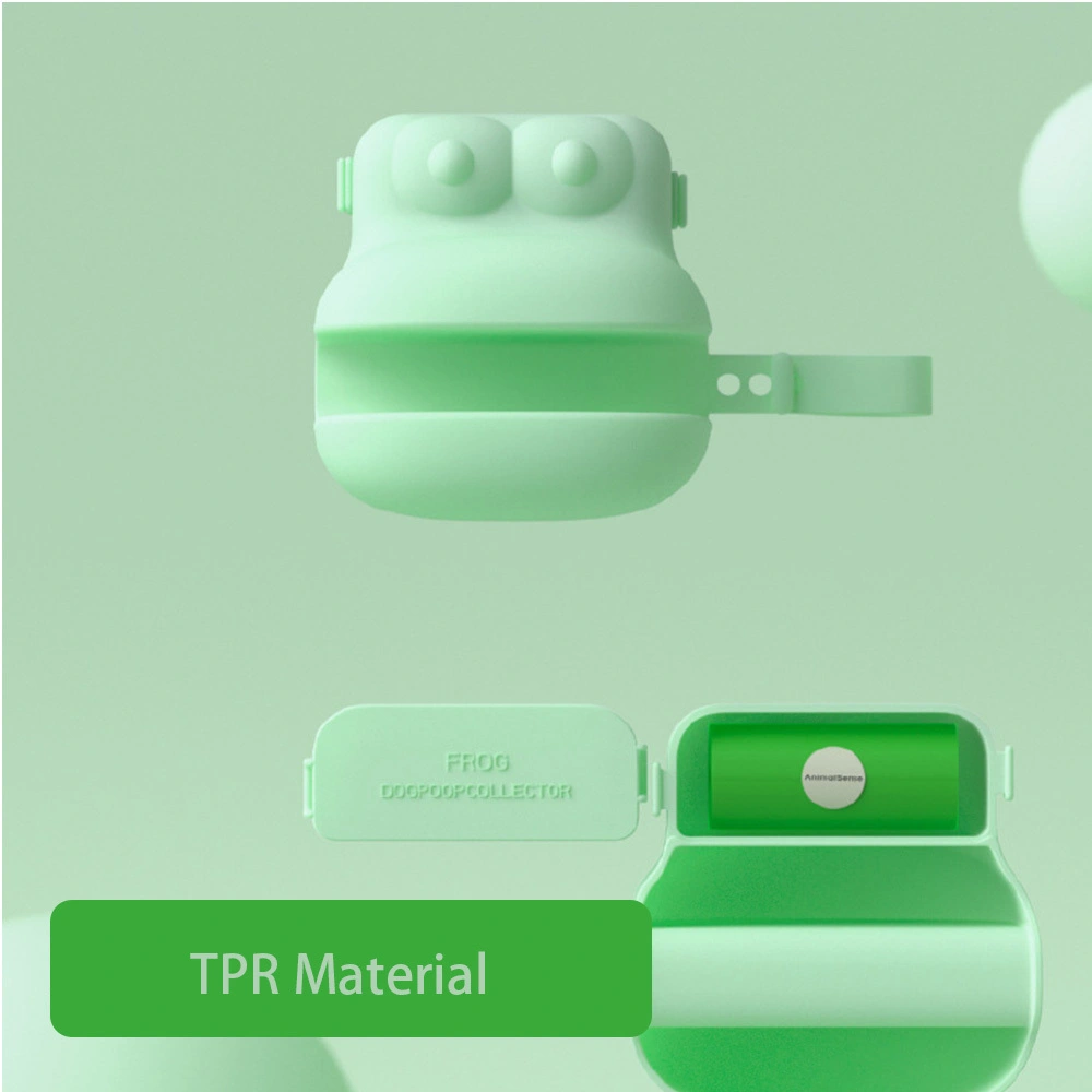 groothandel premium sterke op maat gemaakte 100% biologisch afbreekbare hondenkakzakken huisdierrecycling composteerbare hondenafvalzakken-groen 1