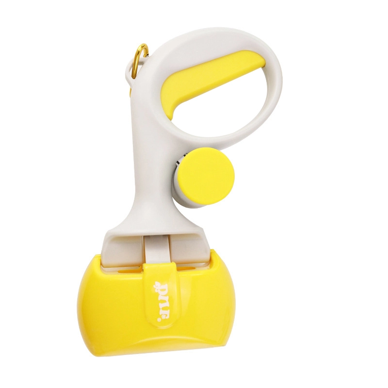 Hoge kwaliteit kakzakhouder Dispenser huisdier wandelaccessoire op maat gemaakte hondenkakzakhouder-geel 1