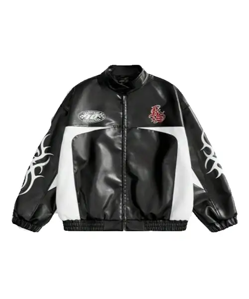 黒い装飾的なジャンパー 卸売メンズジャケットサプライヤー - DZX Apparel