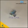 Porca niquelada galvanizada com tampa hexagonal M12 1