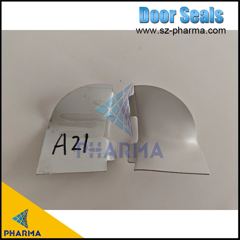 Sellos de puerta accesorios de perfil de aleación de aluminio especiales para ingeniería de purificación 1