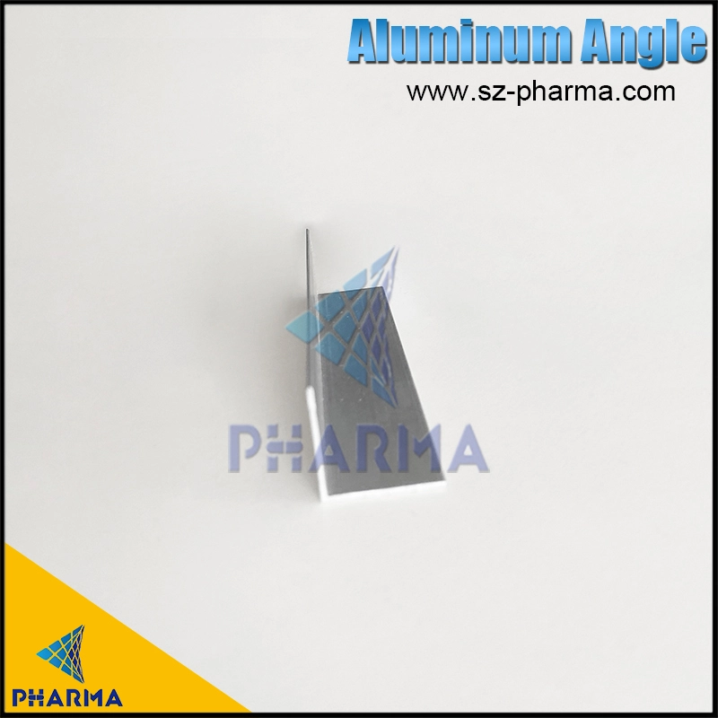 Perfil de ángulo de aluminio 35 anodizado plateado para conexión 1