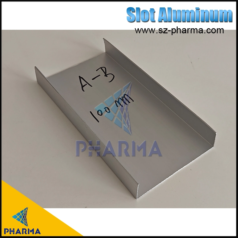 Staubfreies Werkstatt-Aluminiumprofil Reinraum-Aluminiumprofil-Sandwichplatte 100U Trog-Aluminiumlegierung 1