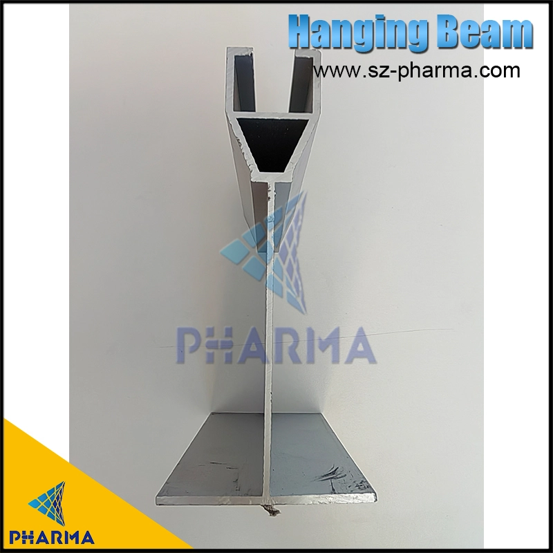 Perfil de aluminio pulido con chorro de arena para sistema de techo Viga colgante con forma de copa de vino 1