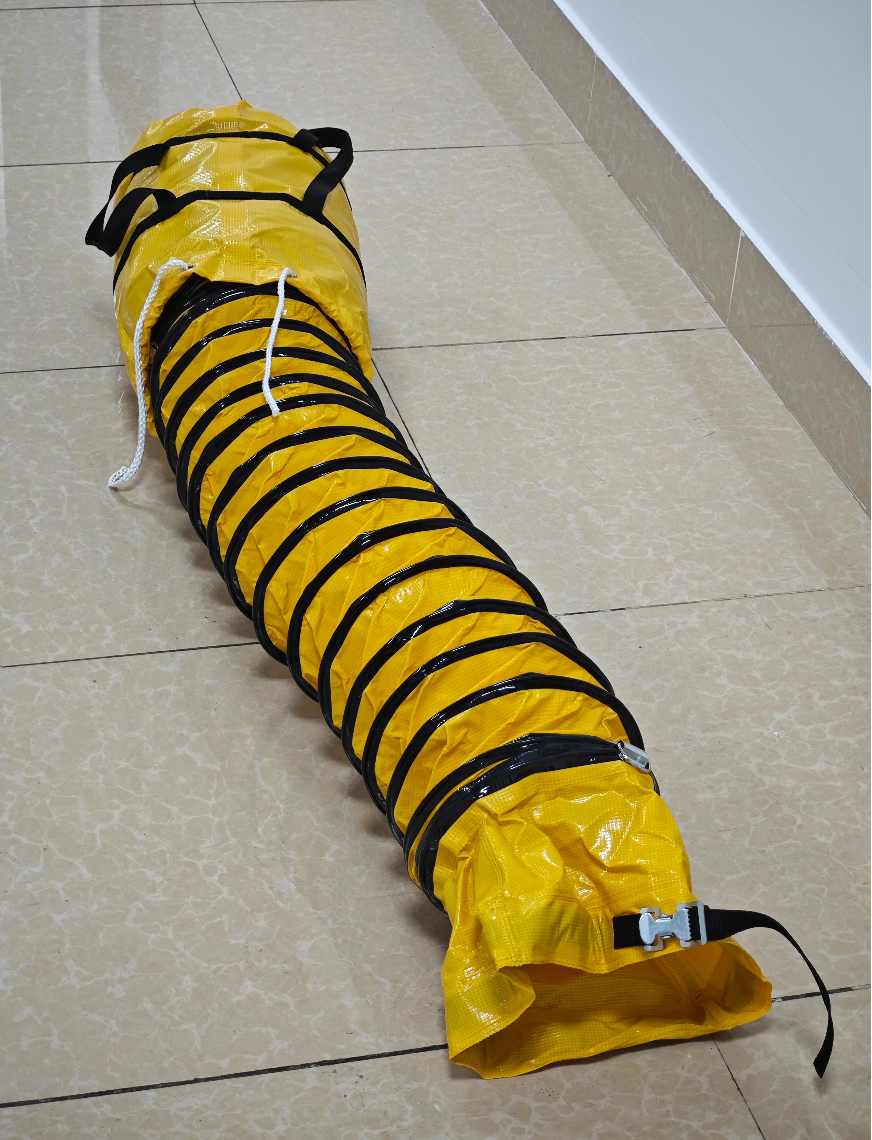 Conductos de aire flexibles de PVC en espiral con bolsa de transporte NUOENWEI 2