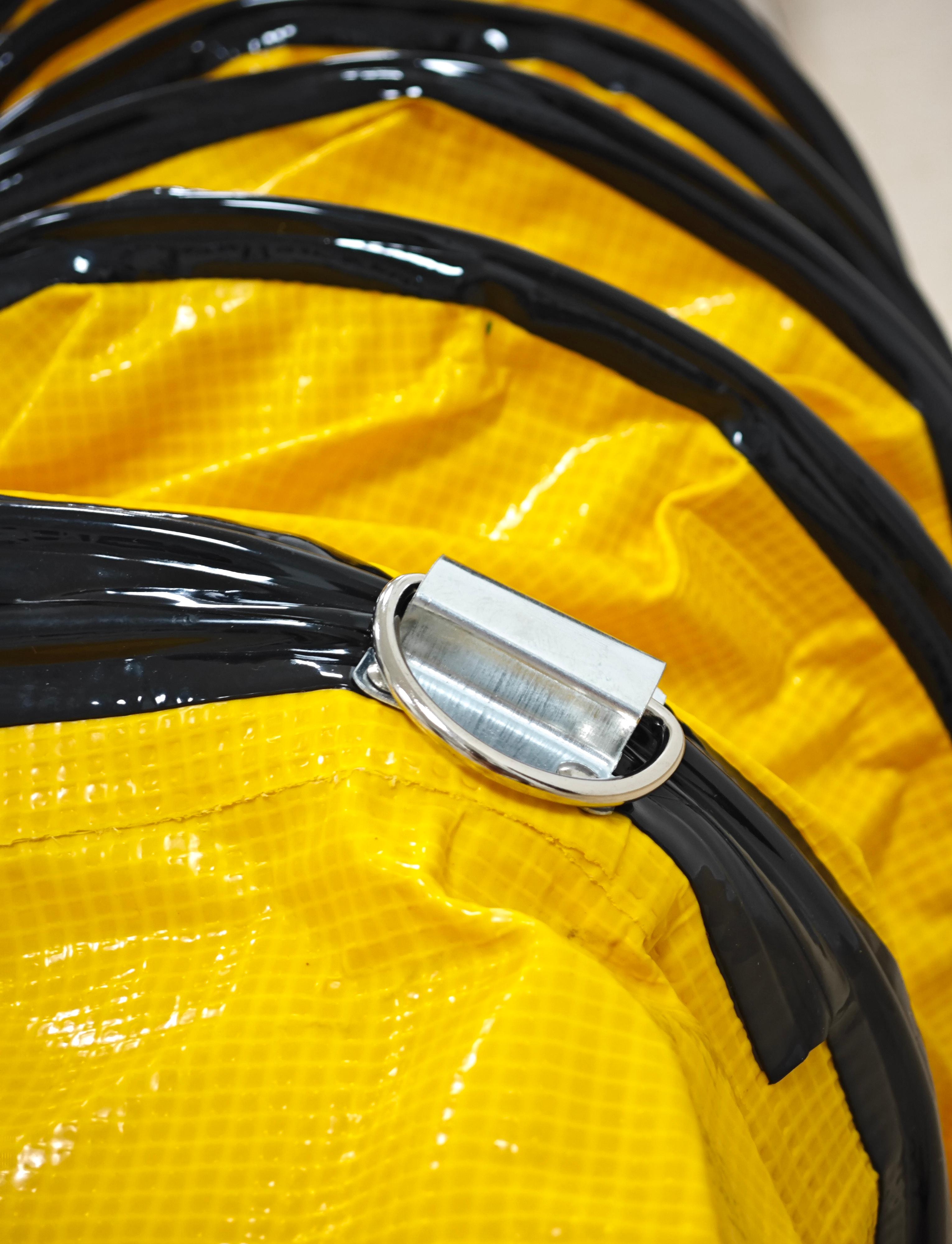 Conductos de aire flexibles de PVC en espiral con bolsa de transporte NUOENWEI 4