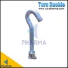 Galvanized turnbuckle, wire rope tightener, eye and eye turnbuckle, open body turnbuckle, tightener 8mm 4