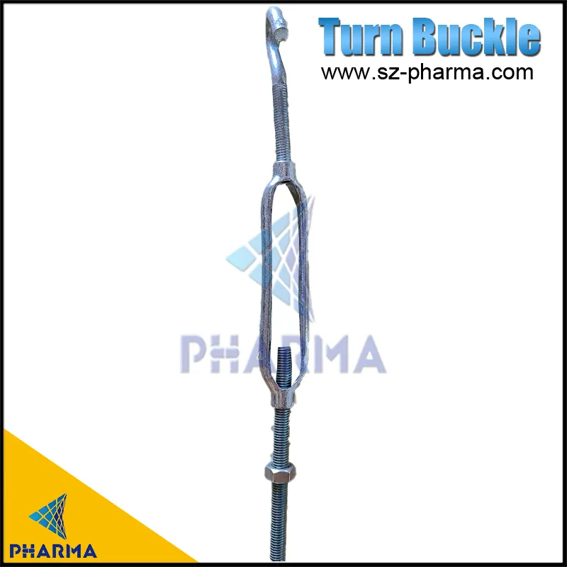 Galvanized turnbuckle, wire rope tightener, eye and eye turnbuckle, open body turnbuckle, tightener 8mm 3
