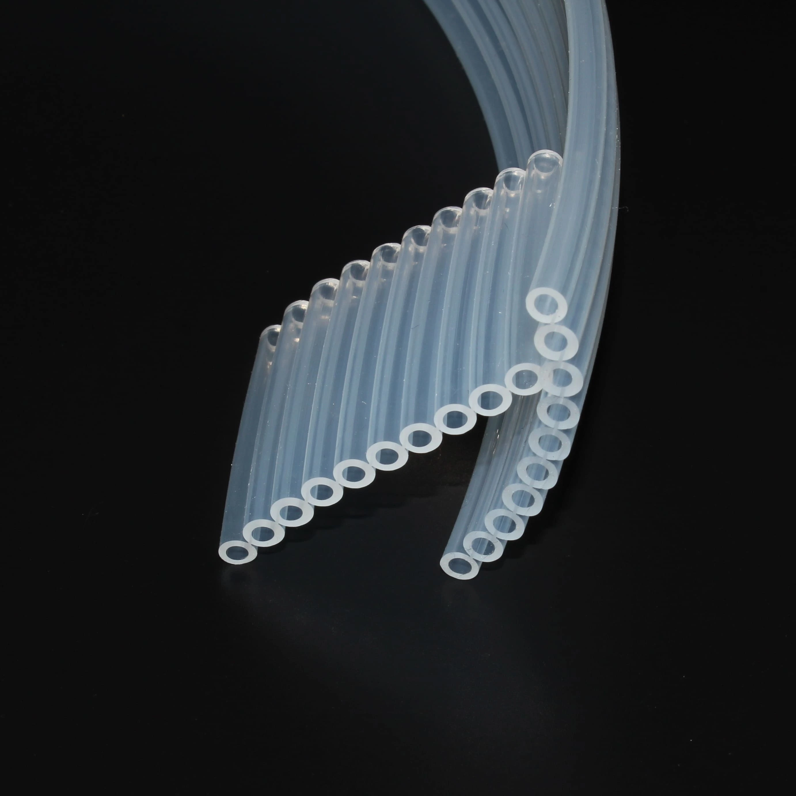 Tube en silicone de forme spéciale Dix rangées de tubes en silicone 1