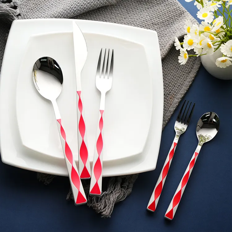 High Quality Gold Flatware Set for 12 Supply for Kitchen 2