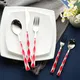 High Quality Gold Flatware Set for 12 Supply for Kitchen 2