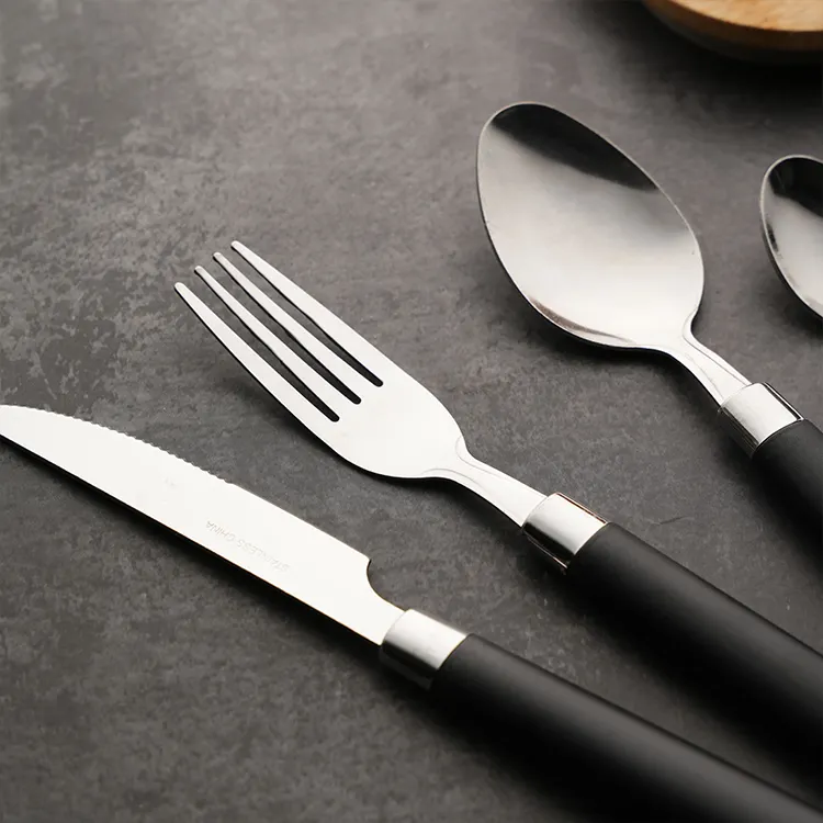 Standardblack Cutlery for Home Use Western Union 60 Days After Get Deposite 5