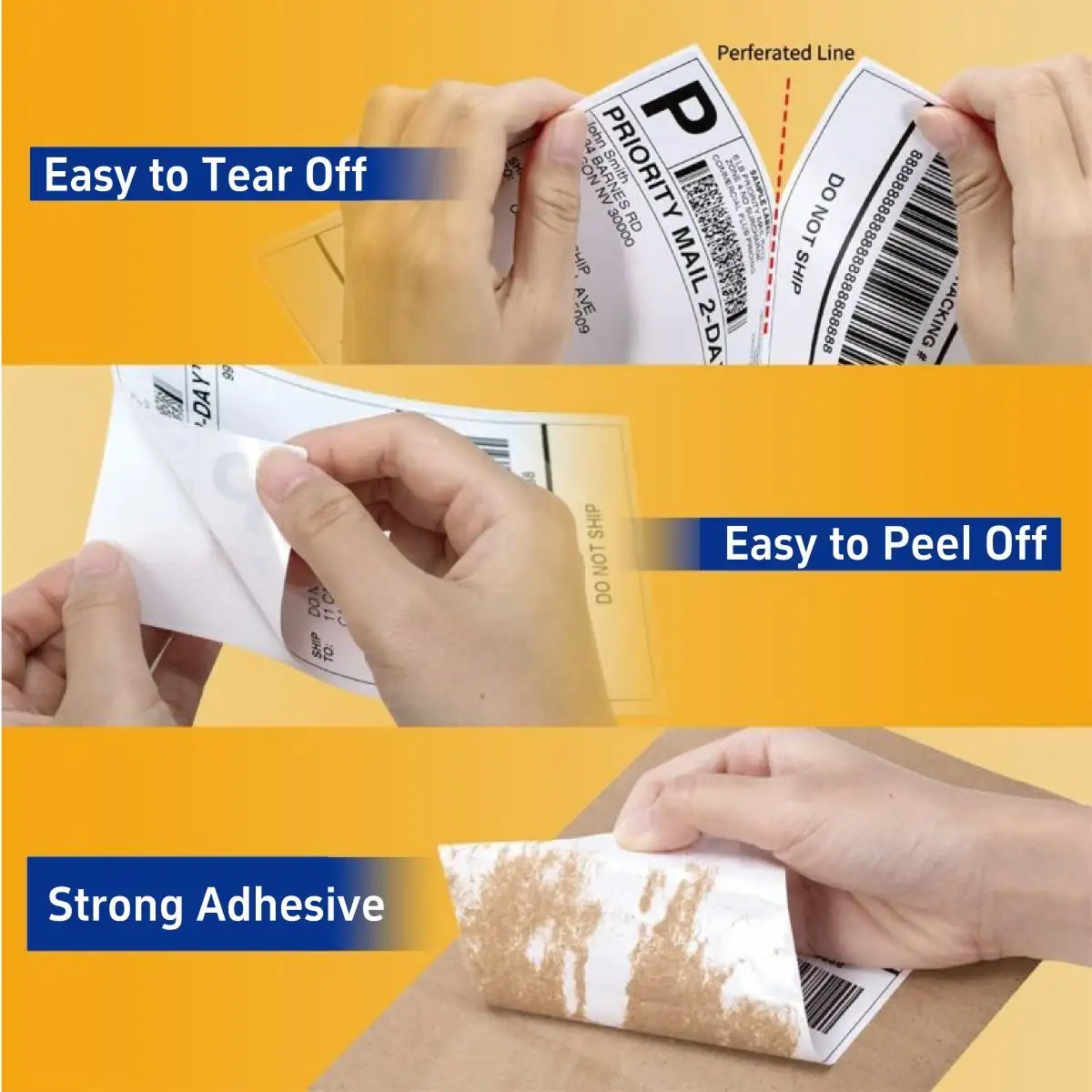 Custom Sticky Labels Printing Can Custom by Easy Stick 6