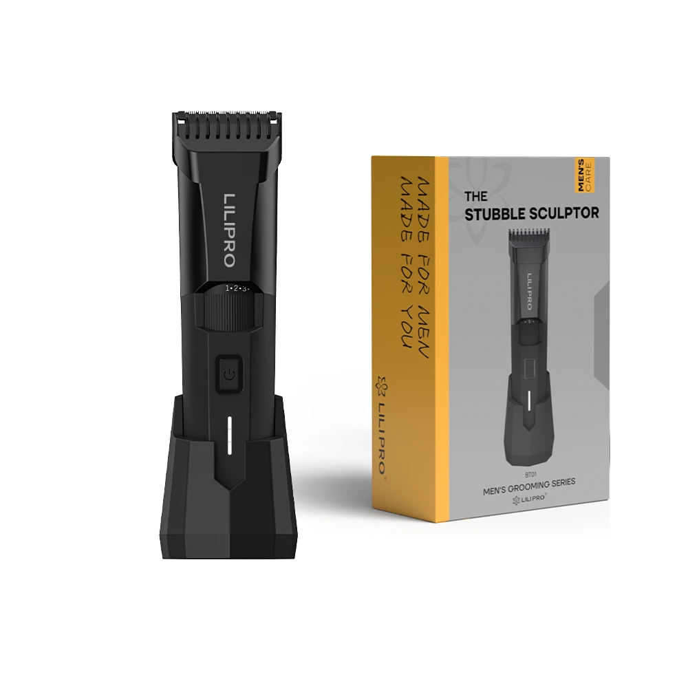 Ultra Quiet Waterproof Cordless Electric Men's Body Hair Trimmer LILIPRO BT01 1
