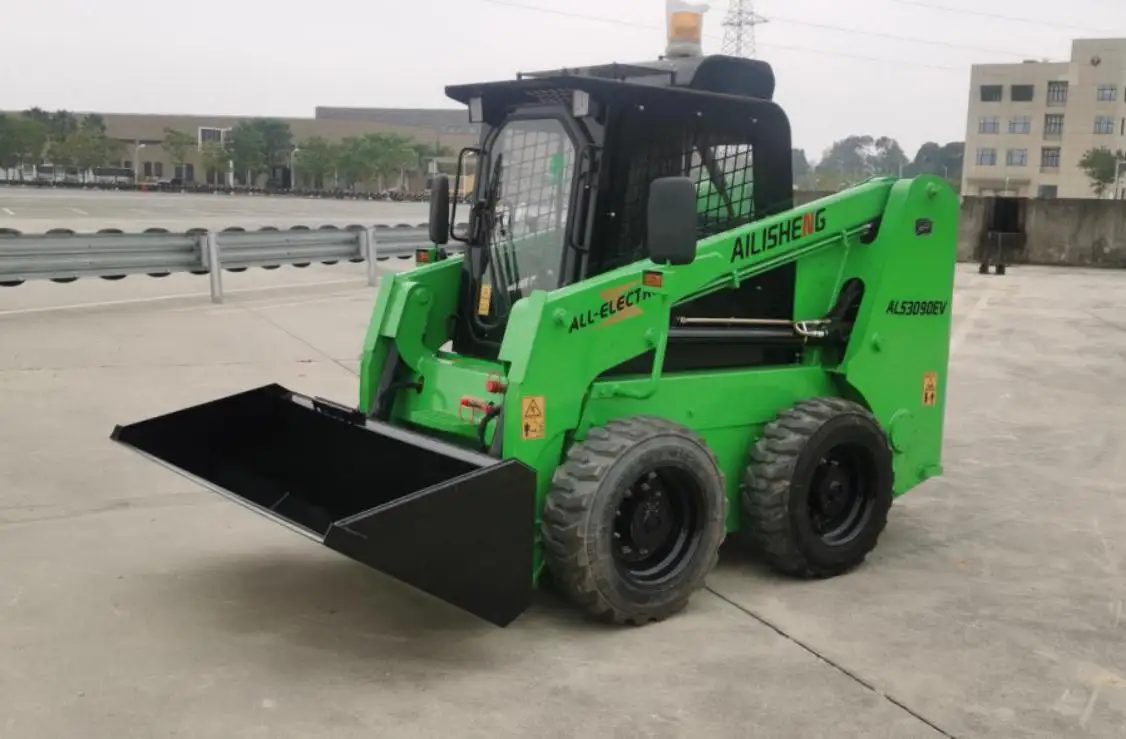 AILISHENG ALS3090EV Electric Skid Steer Loader: Redefining Efficiency and Sustainability for Global Markets