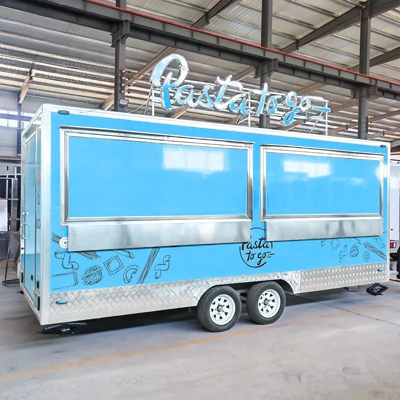 Reliableretro Food Trailer for Sell 4000*2000*2350mm Trailer 4