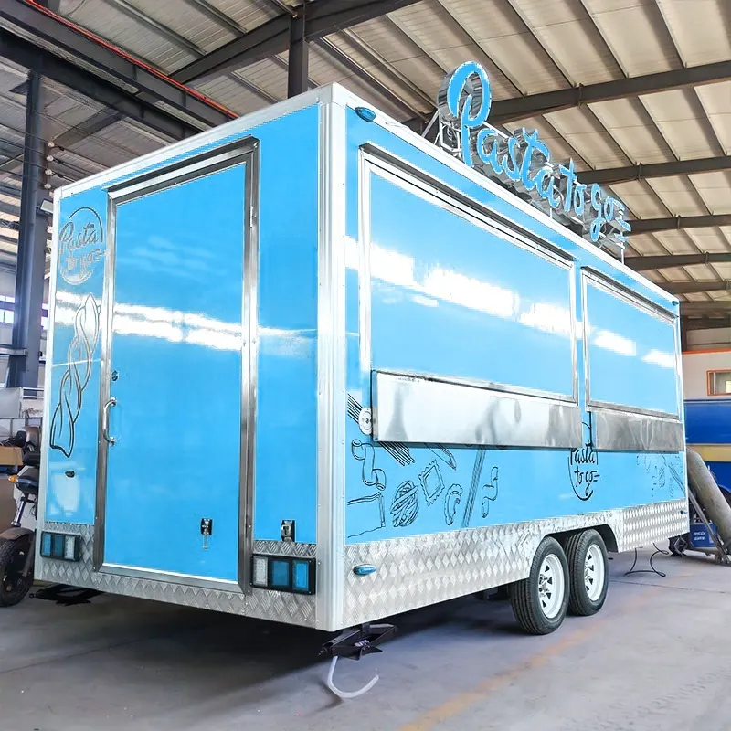 Reliableretro Food Trailer for Sell 4000*2000*2350mm Trailer 2