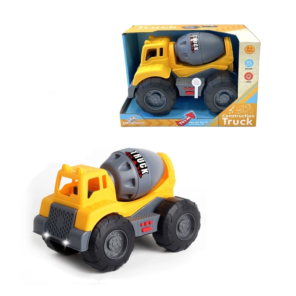 Mezclador de estimulación con luz y sonido, coche de juguete de seguridad interactivo para niños 1