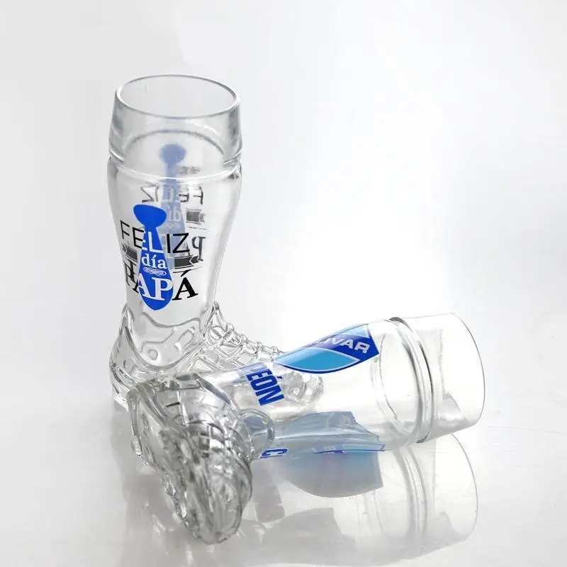20oz Fashional الكرتون صائق تذوق البيرة Libbey واضح البيرة يمكن زجاج البيرة الزجاج شكل التمهيد 1