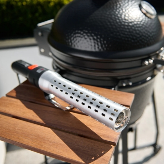 Kamado Elektrische Aansteker Houtskoolstarter Metalen BBQ Accessoire voor Buitenkeuken voor Keramische Houtskoolgrill en Vuurstarter 1
