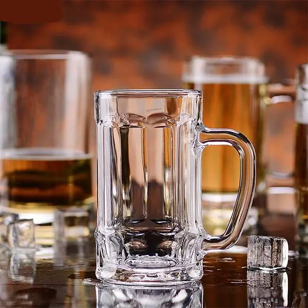 Taza de cristal de alta calidad al por mayor, taza de café de cristal para whisky, para agua, zumo, vino 1