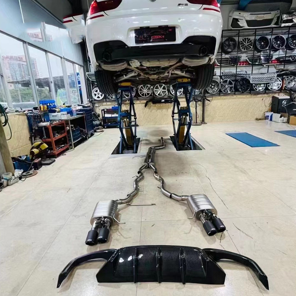 Automobile Exhaust Catback For BMW 640 650 Muffler Cat-Back 7