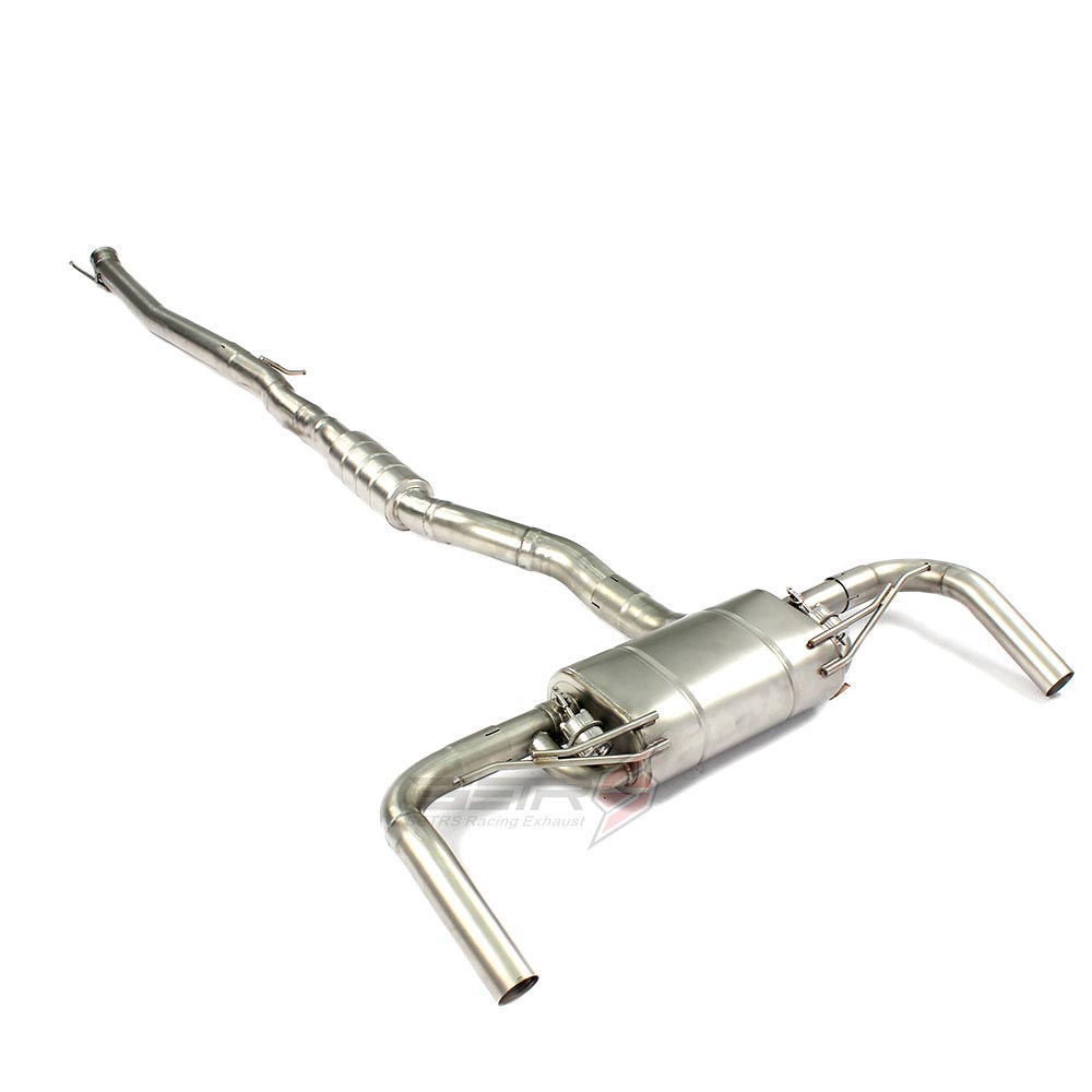 Catback di scarico per auto in acciaio inossidabile per Mercedes-benz CLA45 A45 AMG 2.0 4