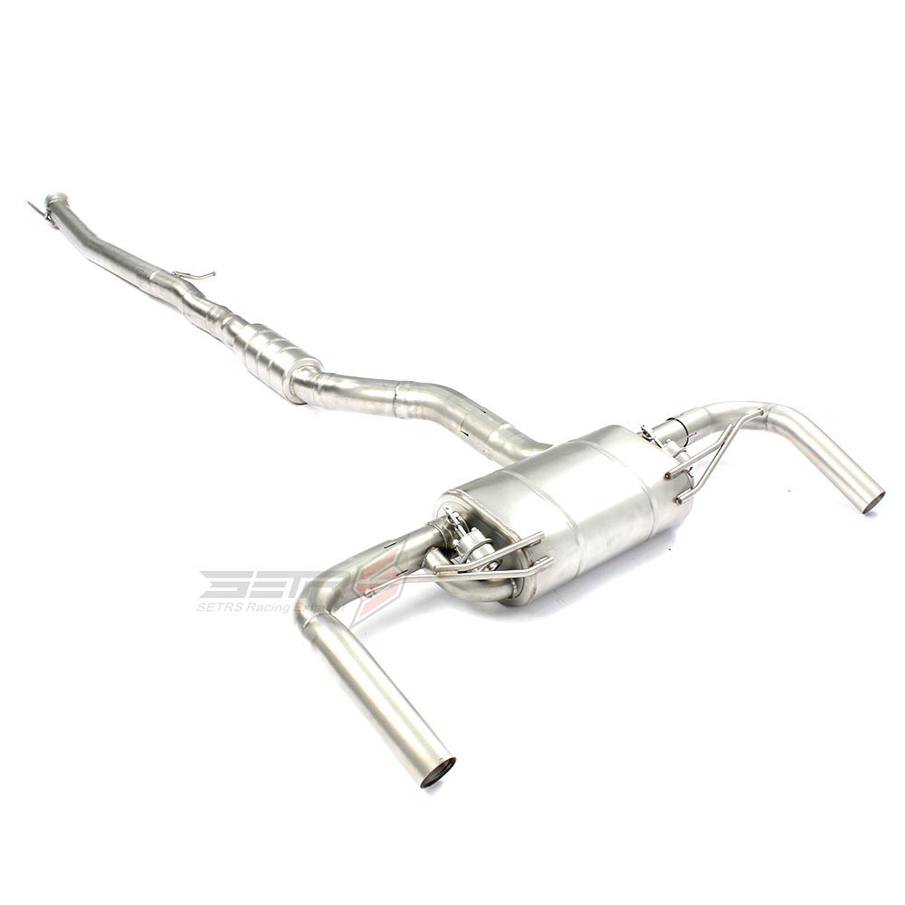 Catback di scarico per auto in acciaio inossidabile per Mercedes-benz CLA45 A45 AMG 2.0 2