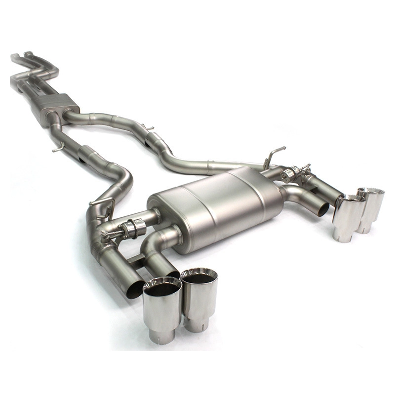 Catback de escape em aço inoxidável Cat-back para BMW M2C 4.0T 2018 1