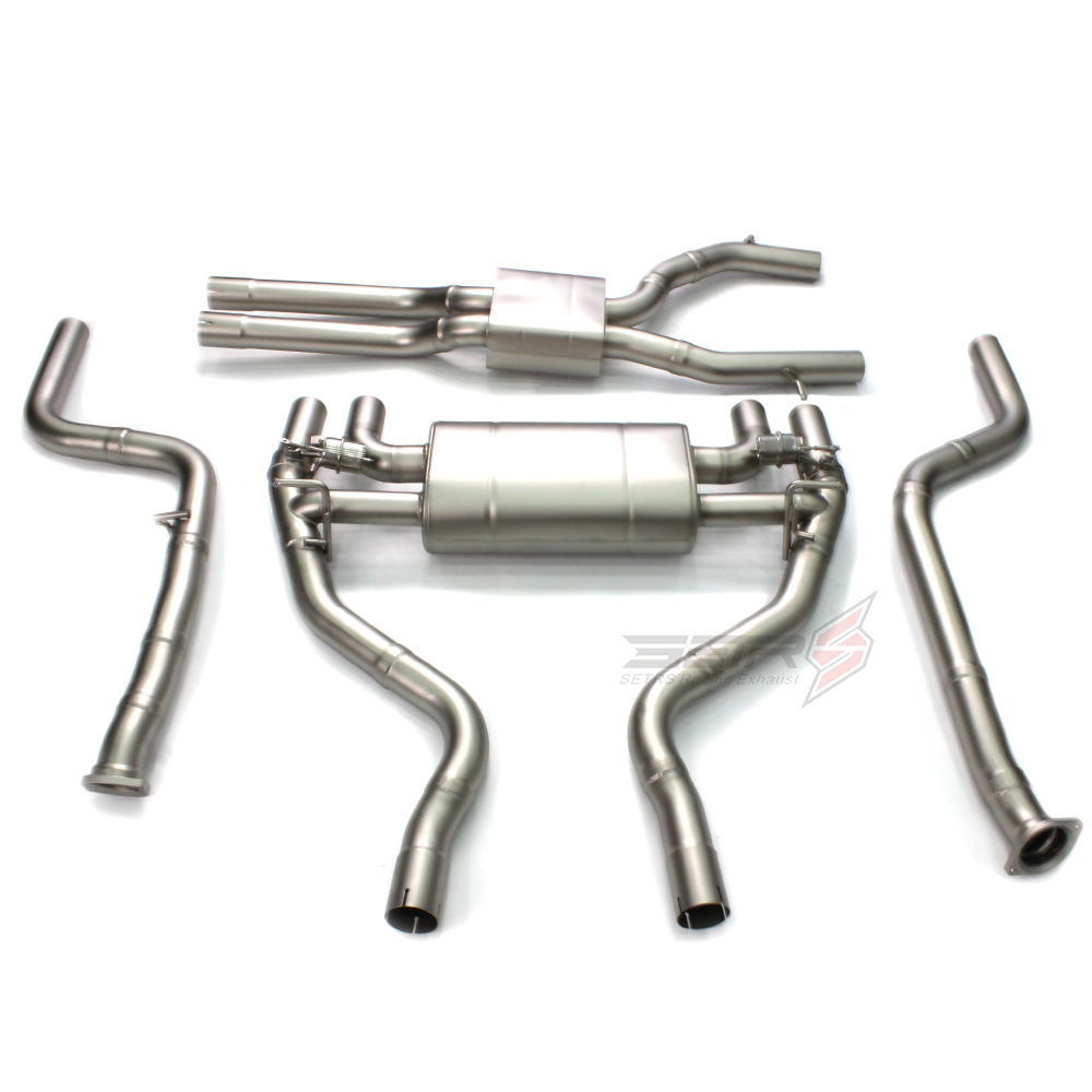 Catback d'échappement en acier inoxydable pour BMW M2C 4.0T 2018 3