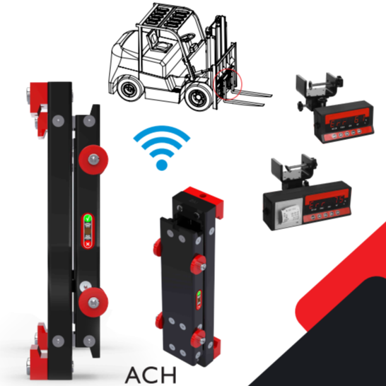 Forklift Scale ACH with Integrated Weighing and Transportation Design 1