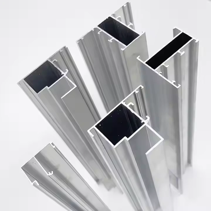 Aluminiumtür und Fenster 6063-T6 6005A-T5 Pulverbeschichtung weiß und schwarz 1