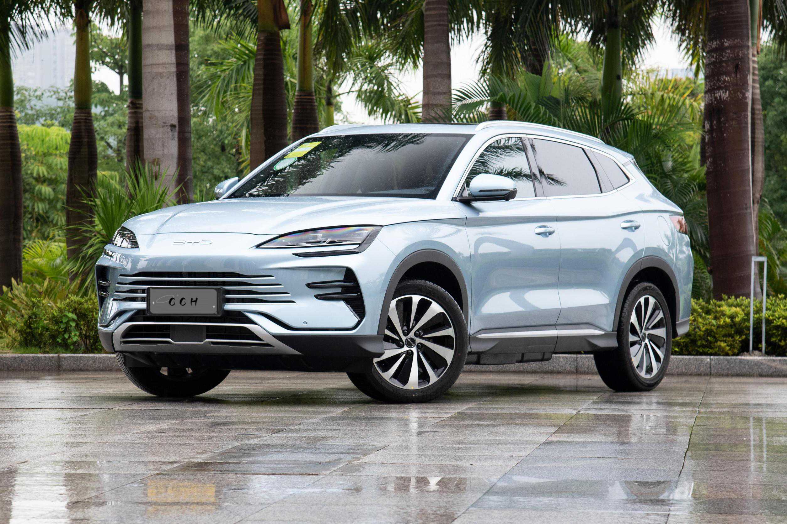 Byd Song Plus EV 2025 עם 605 קמ ספינת דגל Fwd 5 מושבים רכבי שטח חשמליים טעינה מהירה סוללה ארוכה 218ps 160kw ev רכב למכירה 6