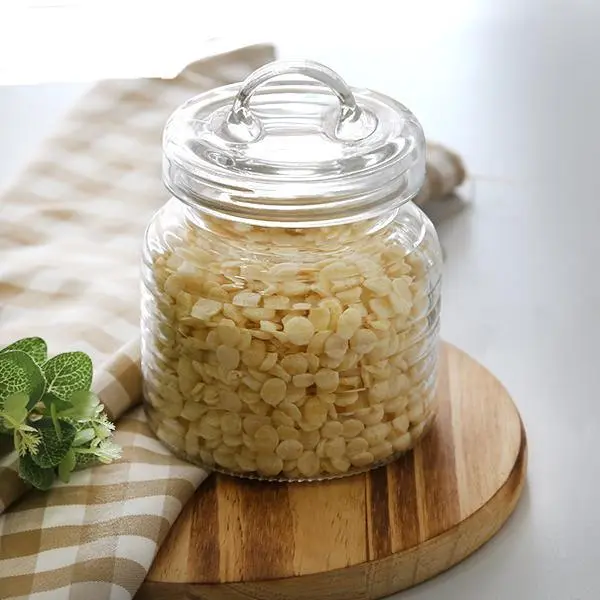 Toples Penyimpanan Makanan Toples Kaca Wadah untuk Kemasan Jelly Madu dengan Tutup Kaca Wadah Kaca untuk Madu 1
