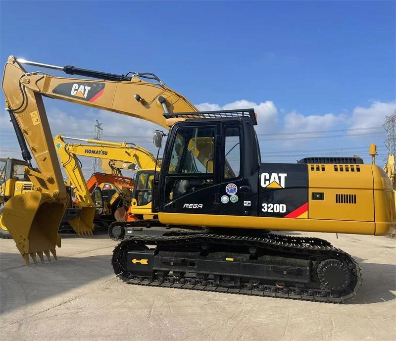 Ginamit na CAT 320D excavator 20 tonelada Secondhand Caterpillar 320 medium excavator 1