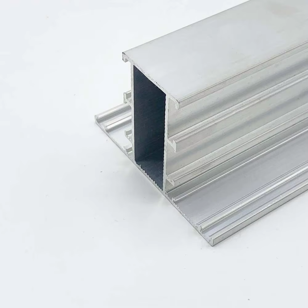 Porta in alluminio e finestre 6063-T6 6005A-T5 verniciate a polvere bianca e nera 4