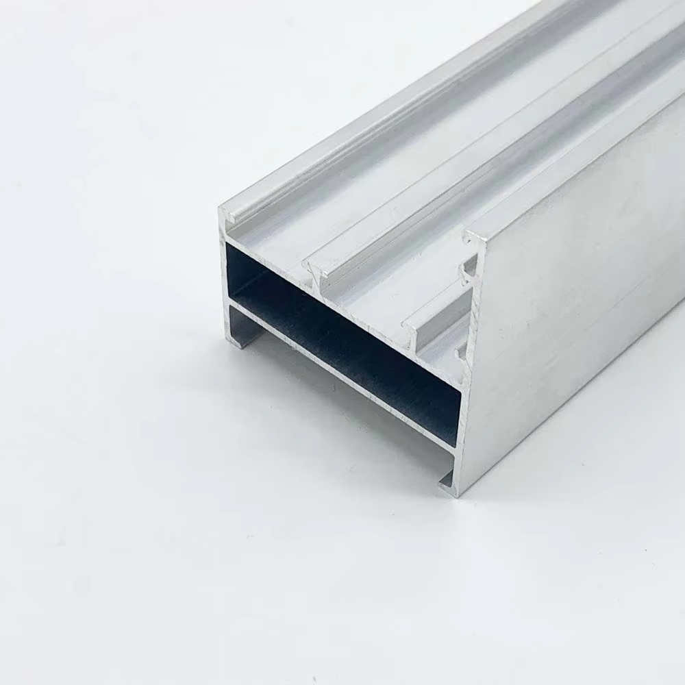 Porta in alluminio e finestre 6063-T6 6005A-T5 verniciate a polvere bianca e nera 6