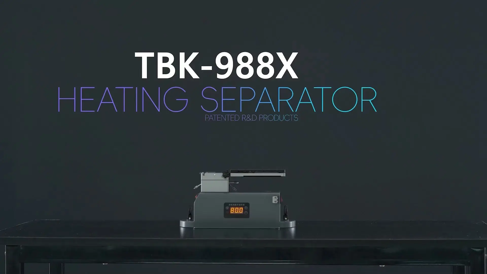 TBK-988X Rotating Platform Heating Separator with Built-in Vacuum Pump 1