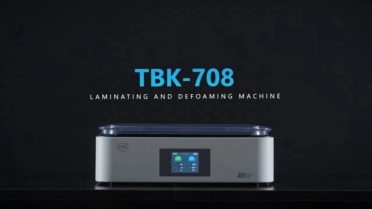 TBK-708 De-foaming machine for lamination 1