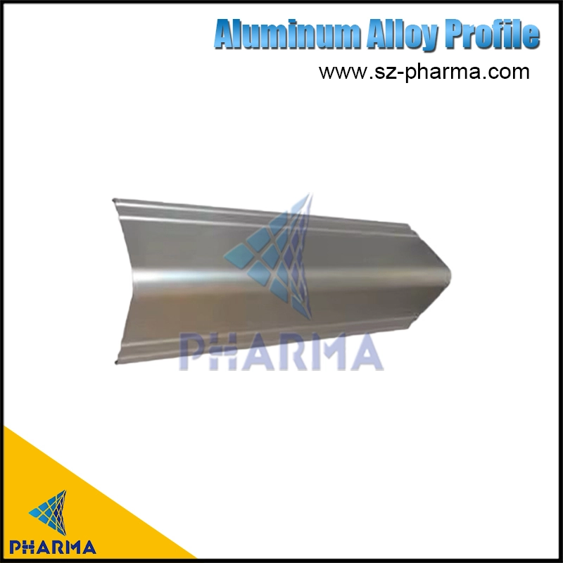 Perfil de aluminio para sala limpia 65 protección de esquina/esquina de pared exterior 1