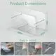 Acrylic Magazine Rack Storage Organizer Holder by HQ ACRYLIC 5