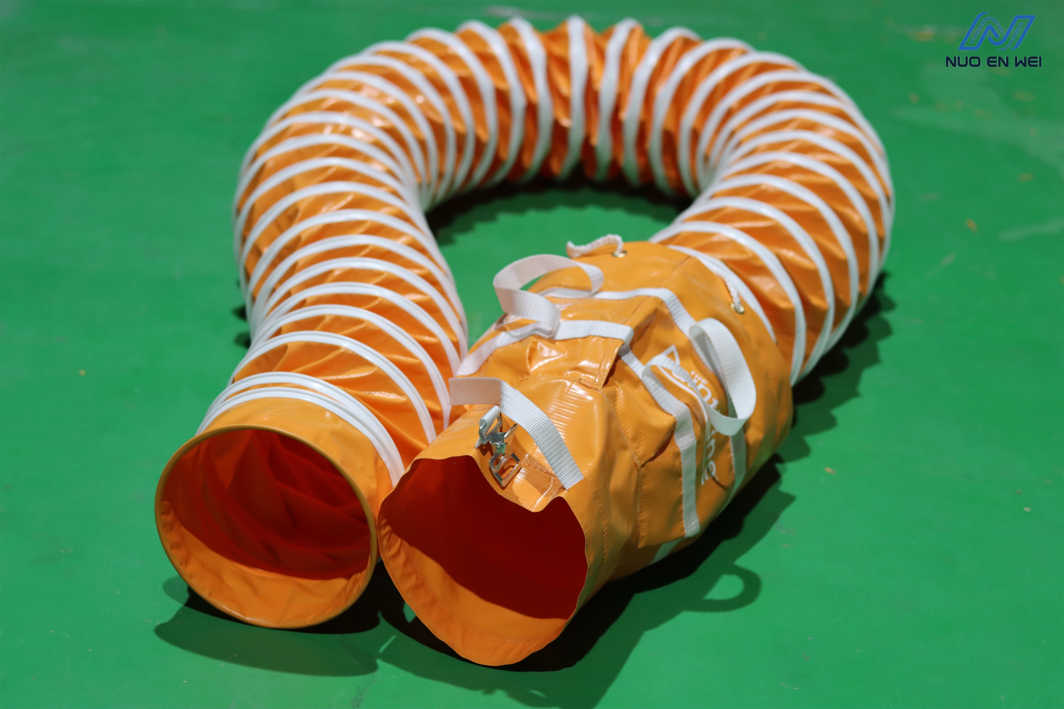 White tape pvc flexible duct with carry bag NUOENWEI 1