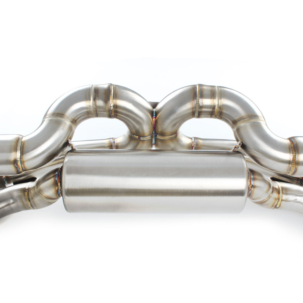Automobile Exhaust Cat-back For Porsche 991 992 Modified Sound 4