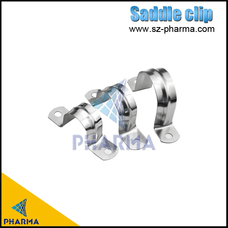 Braçadeira em forma de U para conduíte de aço inoxidável com clipe de sela 25 mm 3