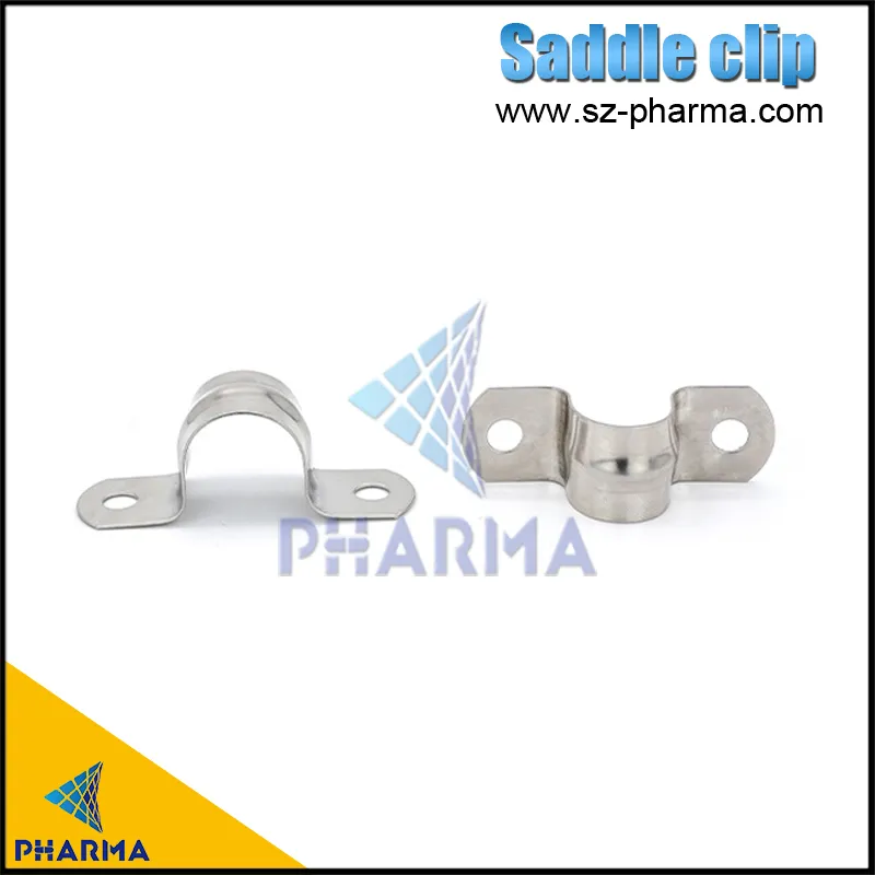 Braçadeira em forma de U para conduíte de aço inoxidável com clipe de sela 25 mm 4