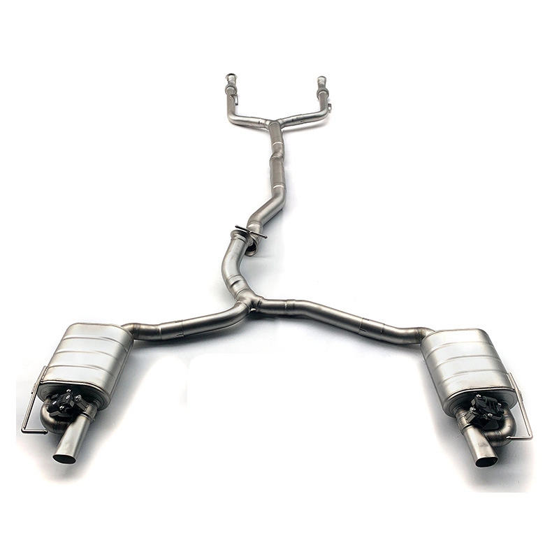 Catback de exaustão de carro para Mercedes Benz C43 AMG 4 portas 2018-2020 3.0T 1