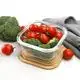 Glass Food Container for Home Use Cs01@crystalhouseware.comfactory 3