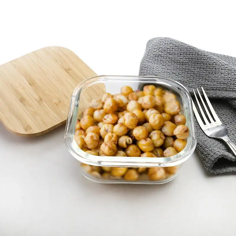 Glass Food Container for Home Use Cs01@crystalhouseware.comfactory 2