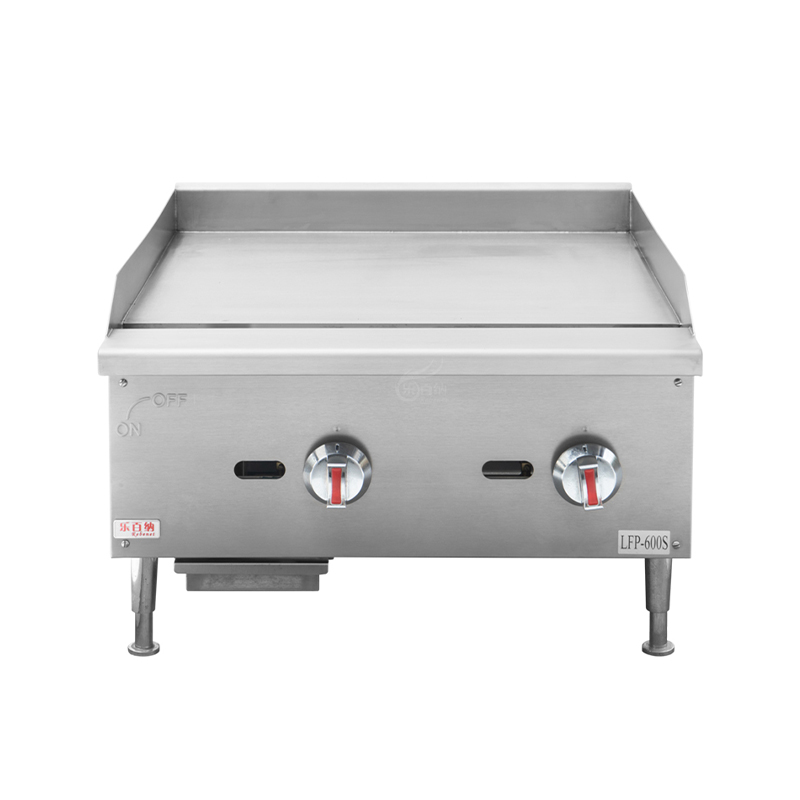 Gril à gaz de comptoir commercial de 24 pouces, dessus plat, 2 brûleurs (EGG24S) 3